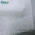 100% Polyester LDPE Coating Chemical Bond  Non Woven Fusible Interfacing Fabric for Garment Embroidery